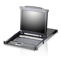 Aten CL5708N-ATA-SG - KVM LCD de 19 polegadas com 8 portas