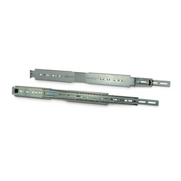 Inter-Tech IPC 18" telescopic slides for IPC chassis, silver