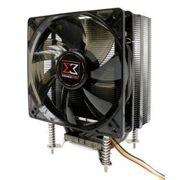 Xigmatek HDT-S1283 Dark Knight - CPU-Kühler Aluminium, 3 Kupfer-Heatpipes, 120mm PWM-Lüfter 1000-2200RPM, 89.45CFM, 30.1dBA, kom