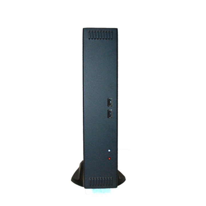 Morex 2756 Preta com riser card e ACDC 80W. Mini-ITX