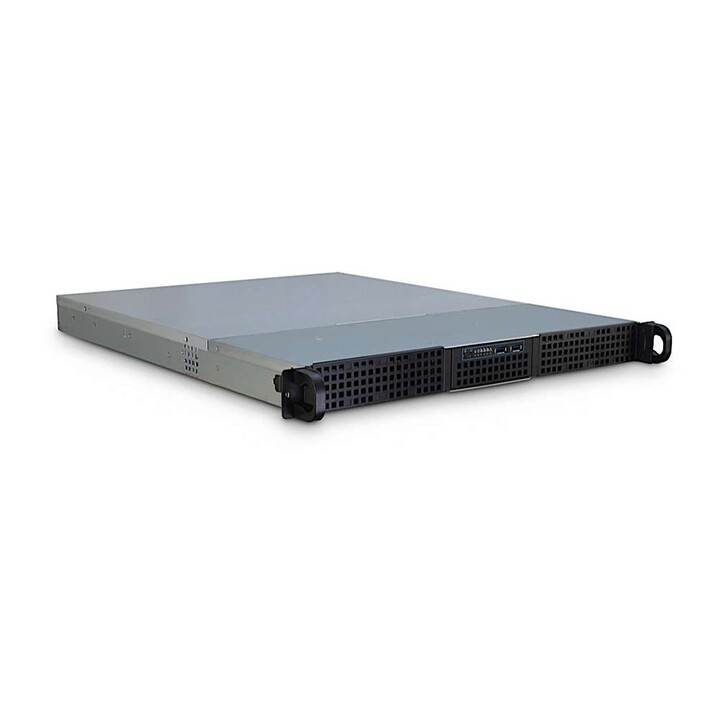 Inter-Tech 1U-10265 1U Rack Case Black