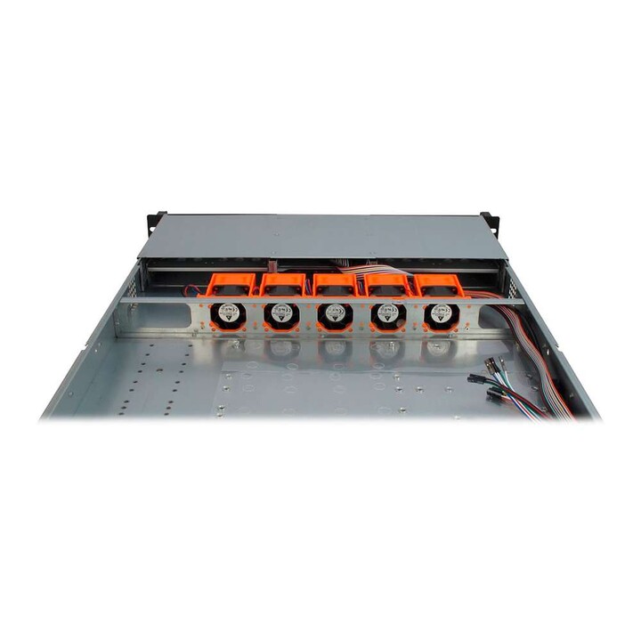 Inter-Tech 1U-10265 Case rack 1U nero