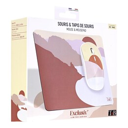 TnB Exclusiv Coast - Wireless Mouse and Mouse Pad Set