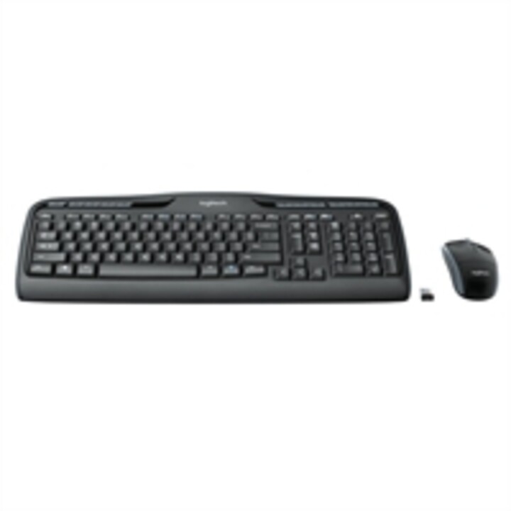 Logitech MK330 Combo Tastiera e Mouse Wireless USB Nero
