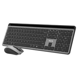 NGS ECLIPSEKIT Wireless Keyboard and Mouse Kit Rechargeable 2.4GHz