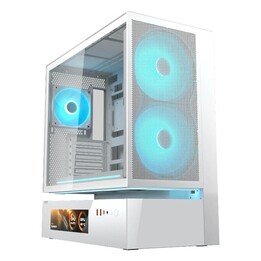 Cougar Case Mid Tower CFV235 Mesh Vision White