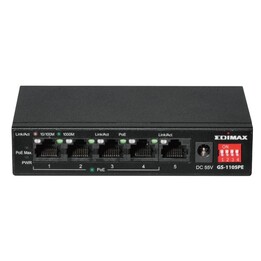 Edimax GS-1105PE Switch 5xGbE (4 PoE+) LR