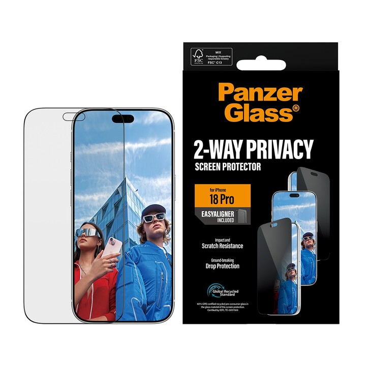 PanzerGlass Privacy Protector per iPhone 18 Pro