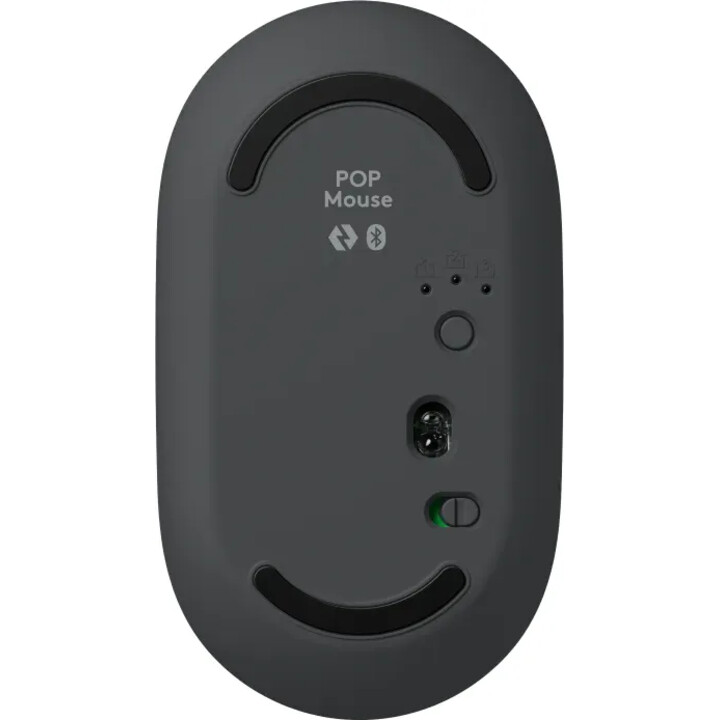 Logitech POP Icon Combo, grafite e verde, Logi Bolt, USB/Bluetooth, ES