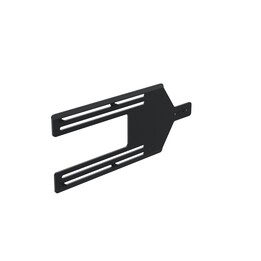 Support pour périphériques ERGONOMIC SOLUT SPK511-02, acier noir, réglage en hauteur 5 positions (10-15 cm), rotation 360°, jusq