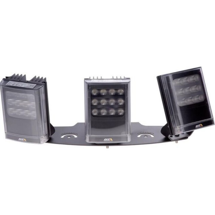 AXIS T90 Multi Bracket 01221-001 Multi-Purpose Bracket for Illuminators, Black