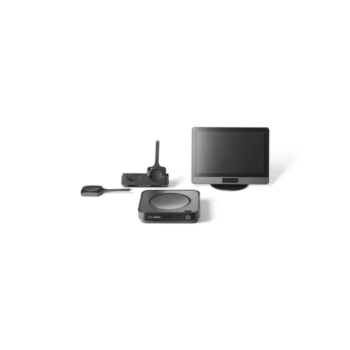 Barco ClickShare RS Hub Pro - 2 | Kabelloses Präsentationssystem 4K, 2 Benutzer, HDMI/USB-C/USB-A, PoE+, inkl. 2 ClickShare Butt