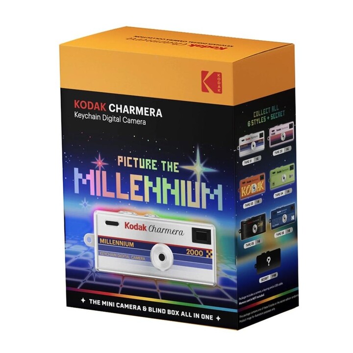 Kodak Charmera Millenium Mini Keychain Camera, Random Model