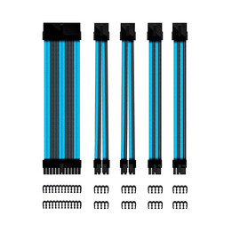 Kit d'Extension Phoenix Technologies PHECABLE-BB pour Câbles d'Alimentation, 30 cm, 24 broches, 4+4 broches, 6+2 broches, Noir e