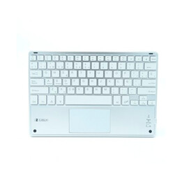 Subblim Smart Backlit Touchpad Bluetooth Tastatur Silber