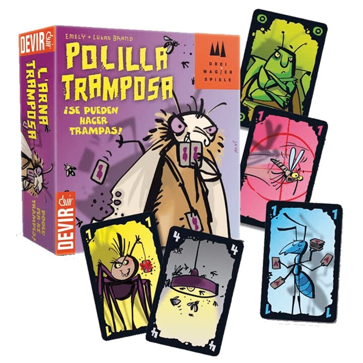 Jogo de tabuleiro «Devir: a traçã traidora» Pegi 7