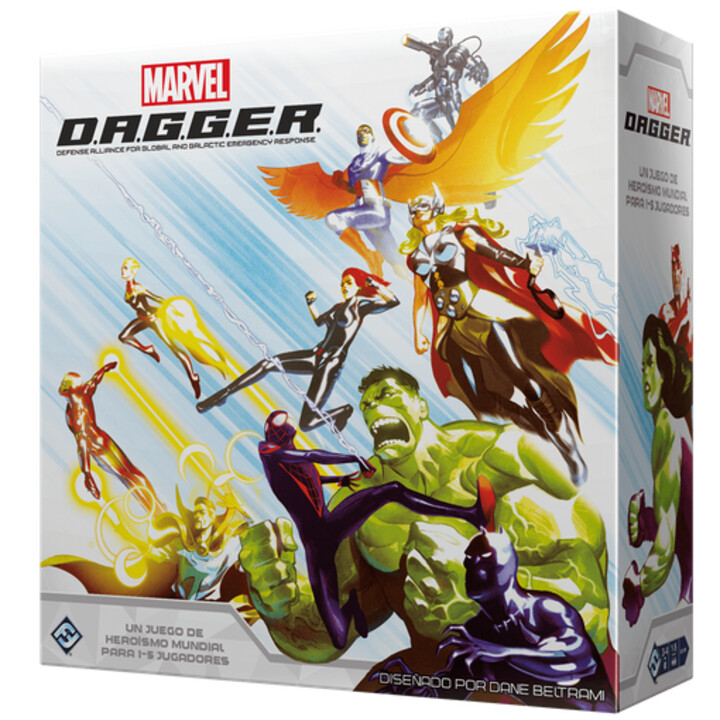Gioco da Tavolo Asmodee Marvel: D.A.G.G.E.R. (MD01ES)