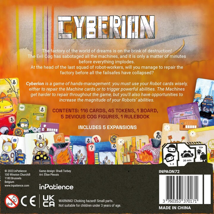 Devir Cyberion strategy card game