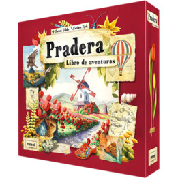 Asmodee! Pradera Libro de Aventuras - Board Game for 2-4 Players