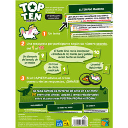 Asmodee! Top Ten Aventuras - Partyspiel