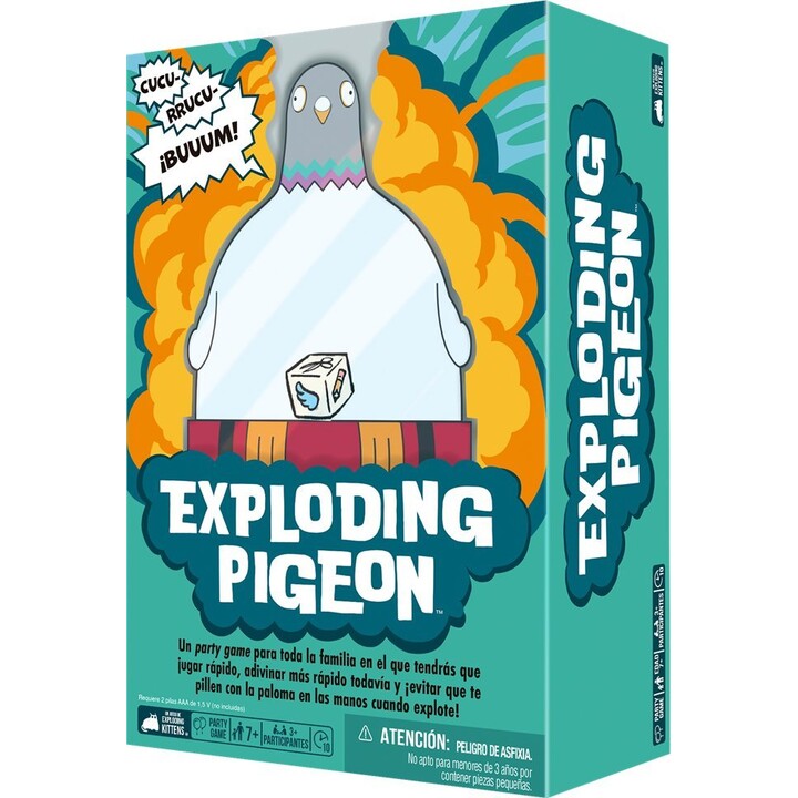 Asmodee Board Game! Exploding Pigeon