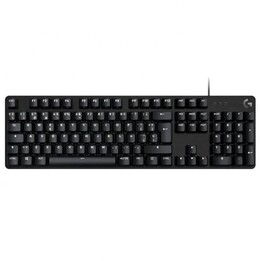 Logitech G413 SE Teclado Mecánico Gaming con Switches GX Blue, Retroiluminación LED Blanca, Reposamuñecas Desmontable, Cable USB