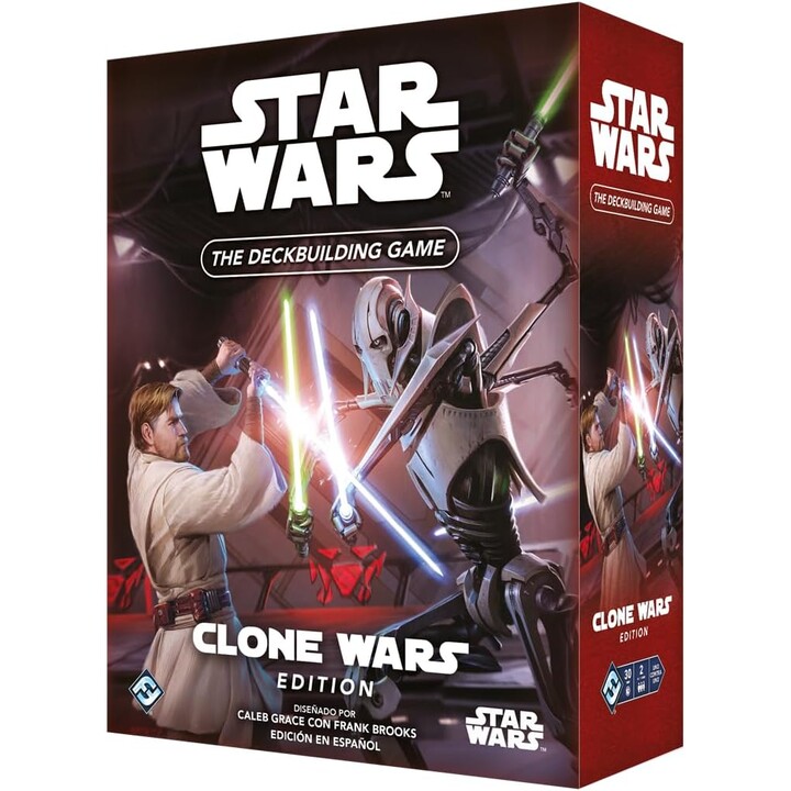 Asmodee Star Wars: The Deckbuilding Game Clone Wars Board Game