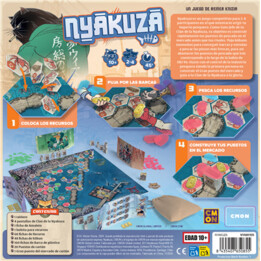 Jogo de Tabuleiro Asmodee Nyakuza NYA001ES
