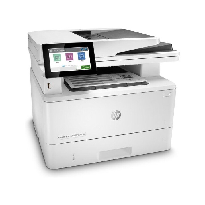 Multifunzione laser monocromatico HP Laserjet Enterprise MFP M430F Fax / Duplex / Bianco