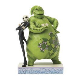 Figura Enesco Nightmare Before Christmas Jack e Oogie