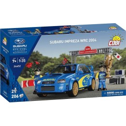 Bricks Subaru Impreza WRC 2004, 206 Teile