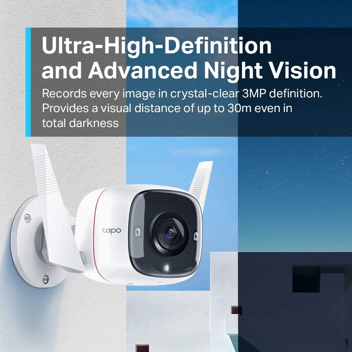 Ip Camera TpD-Link Tapo C310 Wifi Day / Night