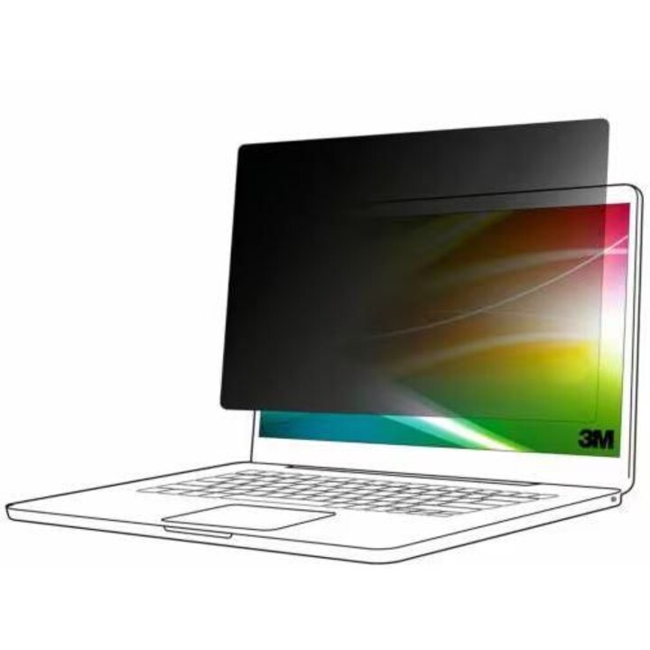 3M Bright Screen Privacy Filter 98044301103 para ecrãs de 14 polegadas