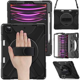 eSTUFF ES683312-BULK Capa antichoque para tablet com alça e suporte