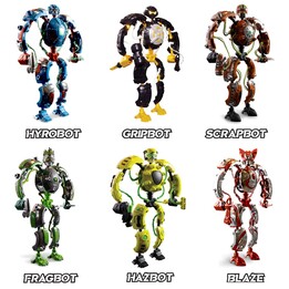 BANDAI Gigabots : robots-jouets transformables