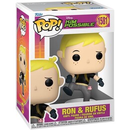 Funko Pop! Disney: Kim Possible - Ron Stoppable con Rufus