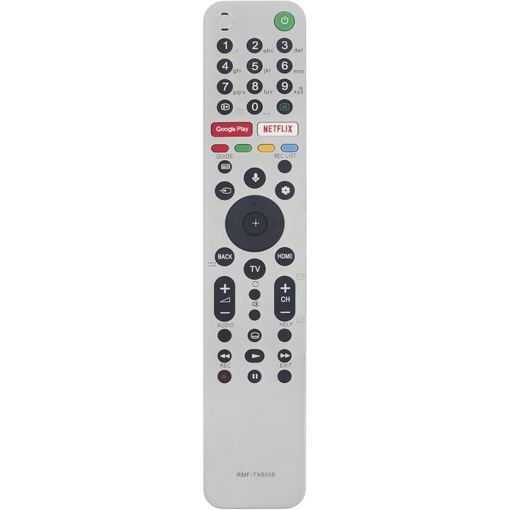 Comando à distância Sony RMF-TX600E com Bluetooth e microfone, preto