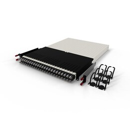 PATCHBOX .one PONE30UTPBK Patch Panel 30RU UTP Category 6A Black