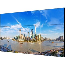 Hikvision DS-D2055LE-G Monitor 55" 4K LED per videowall, cornice ultra sottile 1,8 mm, 500 cd/m², 1000:1, HDMI DVI VGA DP USB VE