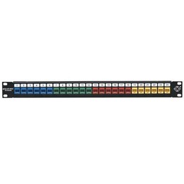 Multimedia HD Patch Panel 24 Ports - Black Box JPMT1024A