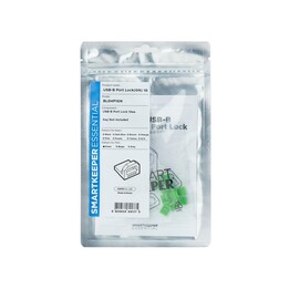 SmartKeeper BL04P1GN USB Type B Port Blocker Green