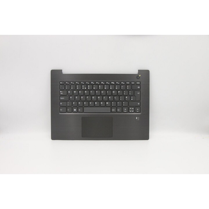 Lenovo 5CB0Q64340 - Kabelgebundene USB-Tastatur, UK-Layout (QWERTY), weiße LED-Hintergrundbeleuchtung, Flachmembran, kompatibel 