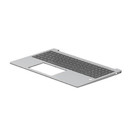 HP N40883-DH1 Clavier avec Lecteur d'Empreintes Digitales, Membrane, USB, Rétroéclairage LED Blanc Réglable, Touches Silencieuse