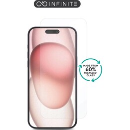 eSTUFF INFINITE Transparent Screen Protector for iPhone 17 Pro, 50 Pack