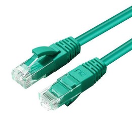 MicroConnect UTP520G Cable de Red Cat5e U/UTP 20 m Verde