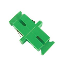 MicroConnect FIBSCAPCADA SC/APC Adapter Singlemode Simplex Grün