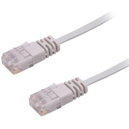 MicroConnect V-UTP610-FLAT Network Cable Flat Grey 10 m Cat6 U/UTP (UTP)