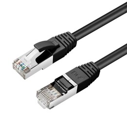 MicroConnect MC-SFTP6A03S Cat6a S/FTP Network Cable 3m Black LSZH