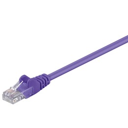 MicroConnect B-UTP515P Cable de Red Cat5e U/UTP 15 m Morado