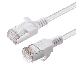 MicroConnect V-FTP6A01W-SLIM U-FTP Cat6a Slim Cable, LSZH, 1 m